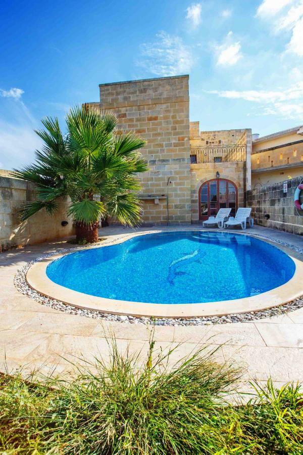 فيلا Għarbفي إيل-فيدوتا هوليداي فارم هاوس ويذ صني برايفت بول إن آيلاند أوف غوزو المظهر الخارجي الصورة